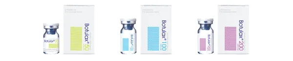 Botulax vial and carton
