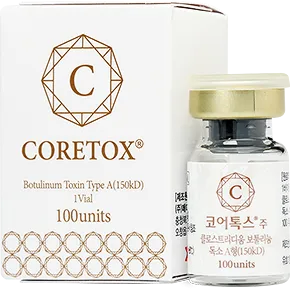Embalagem de Coretox 100 U